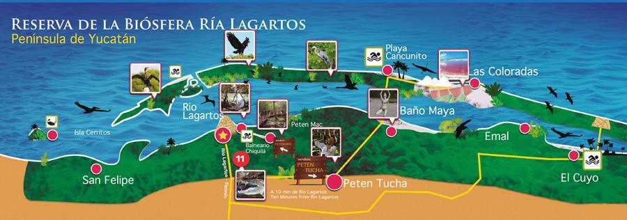 Río Lagartos Casa Laguna Lagartos酒店 外观 照片